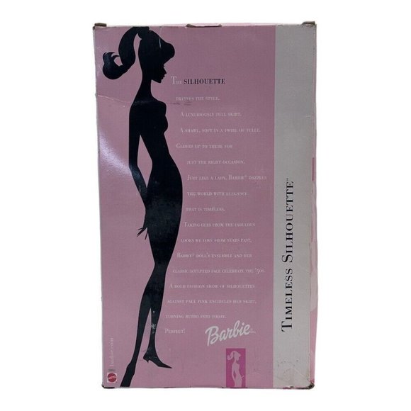 Timeless Silhouette Barbie 2000 Mattel 29050 BRAND NEW NRFB - Picture 2 of 8